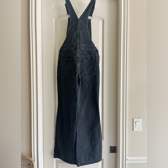 Black Jean Overalls - Picture 4 of 7